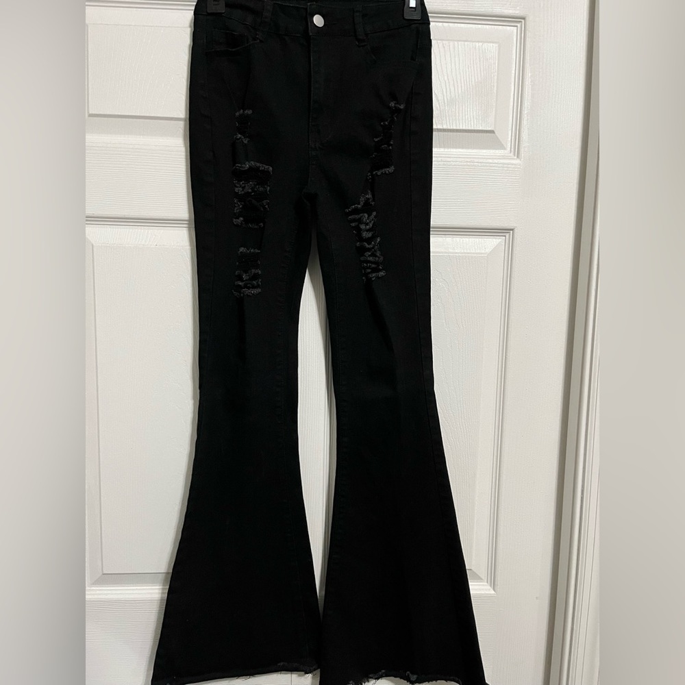 Flared jeans
